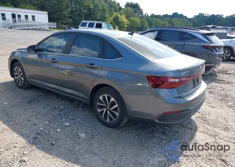 2025 Volkswagen Jetta 1.5T S из США, поврежденный, VIN 3VW5X7BU4SM040217